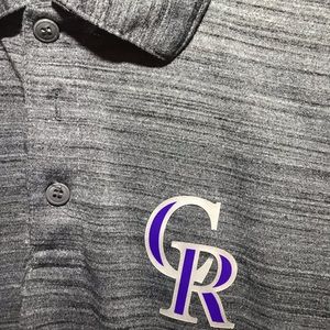 Golf tee Colorado Rockies